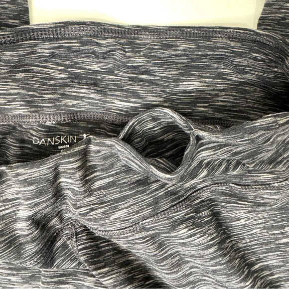 Danskin Leggings Women’s Medium Gray Heathered Athletic Workout Pants - Picture 6 of 12